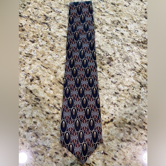 Beautiful Designer Oscar de la Renta Silk Tie Necktie Neck Tie - Picture 2 of 7